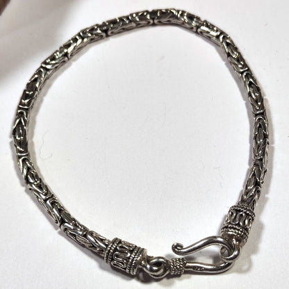 Bracciale Uomo Maglia Bizantina tonda - JARLI – etnico