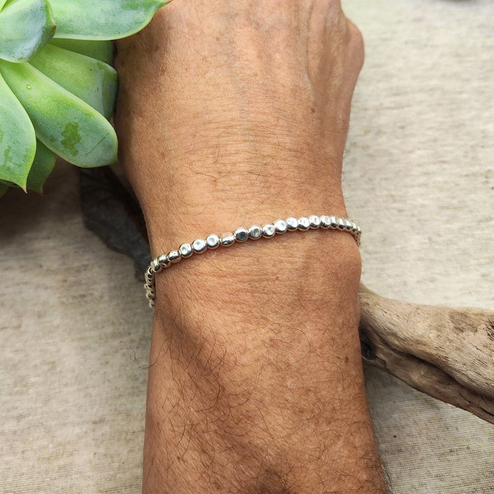 Bracciale artigianale in argento 925 - NORA