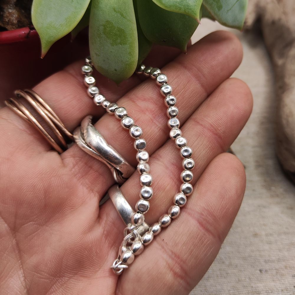 Bracciale artigianale in argento 925 - NORA