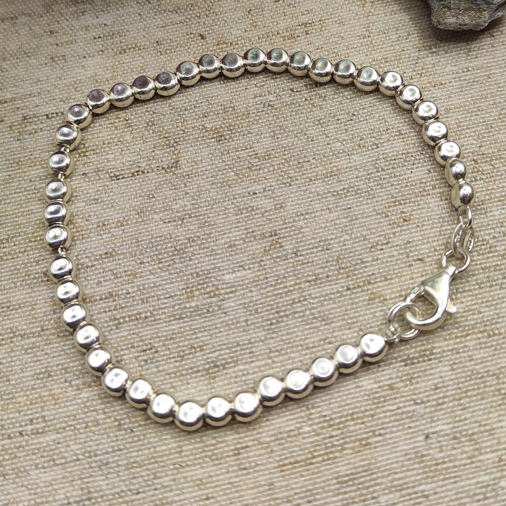 Bracciale artigianale in argento 925 - NORA