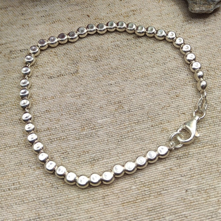 Bracciale artigianale in argento 925 - NORA