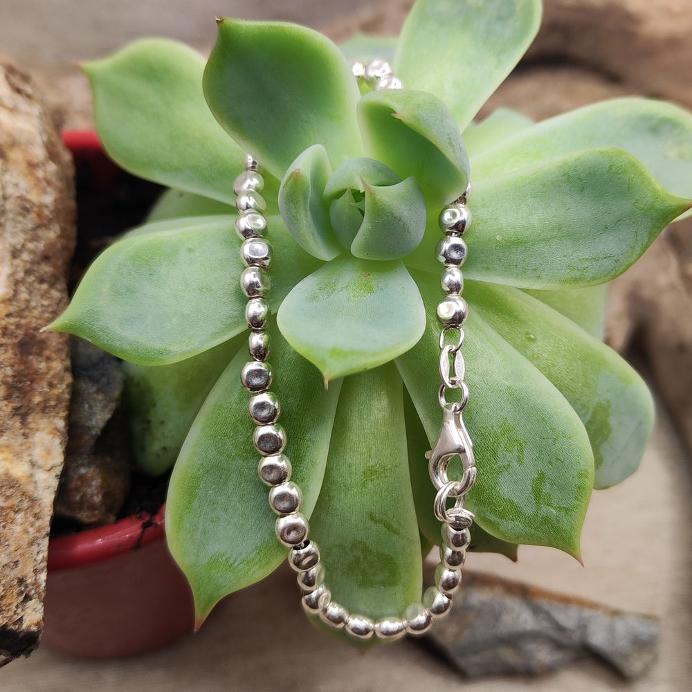 Bracciale artigianale in argento 925 - NORA