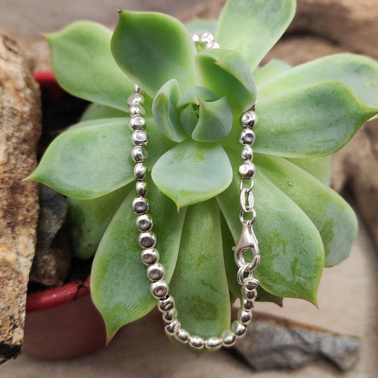 Bracciale artigianale in argento 925 - NORA