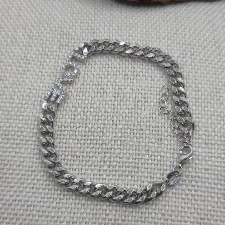 BRACCIALE catena groumette in argento 925 - NARASARA