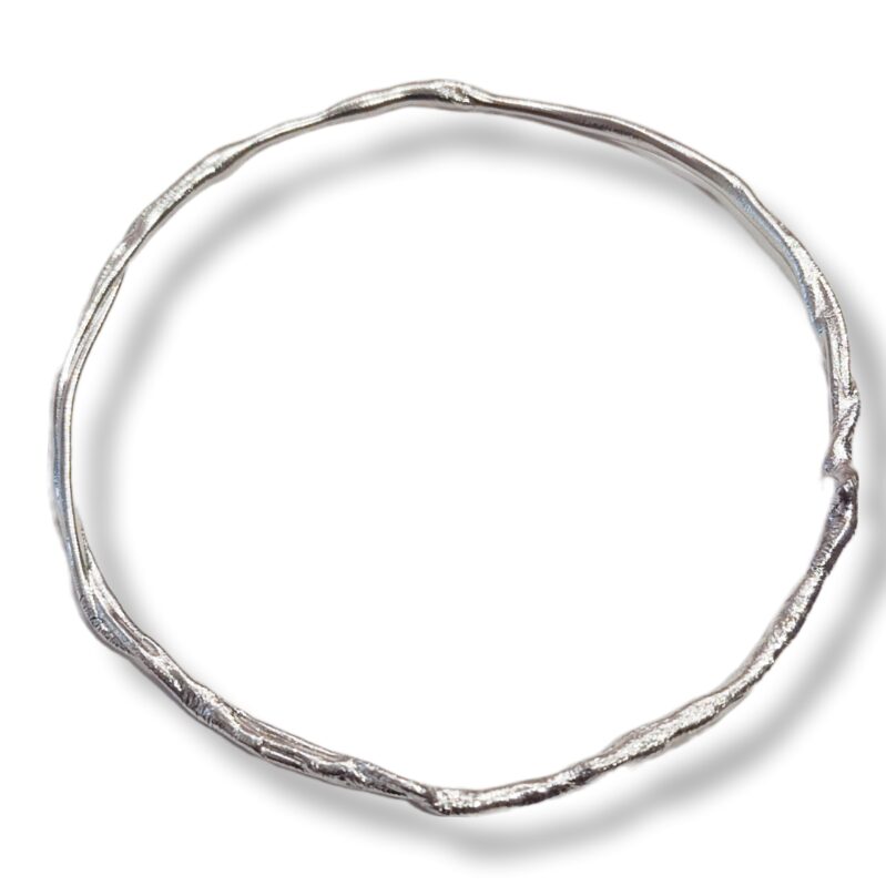 Bracciale in argento 925 artigianale - CERCHIO DELLA VITA