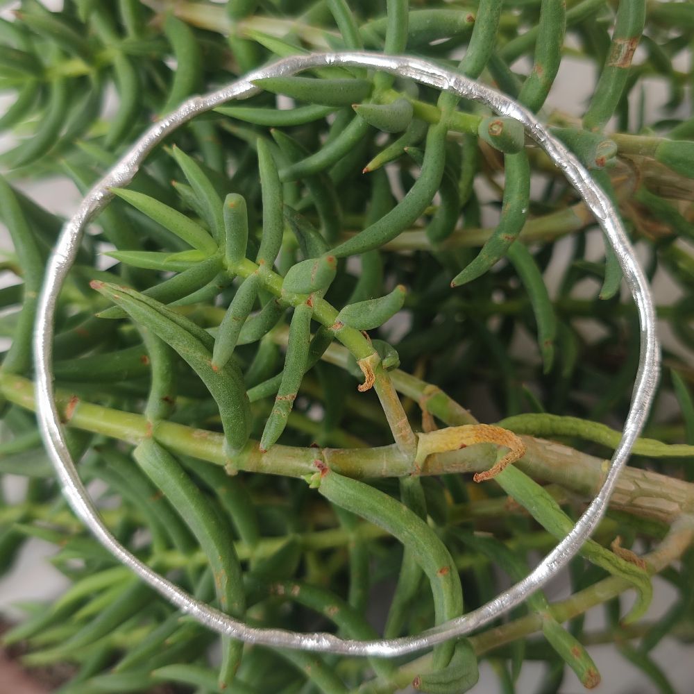 Bracciale in argento 925 artigianale - CERCHIO DELLA VITA