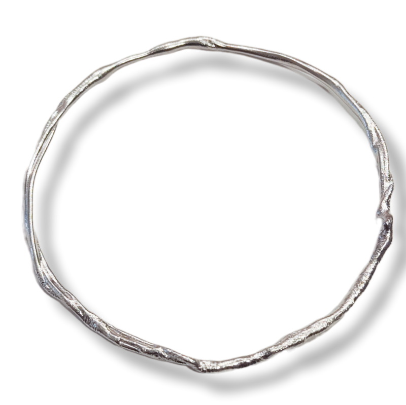 Bracciale in argento 925 artigianale - CERCHIO DELLA VITA