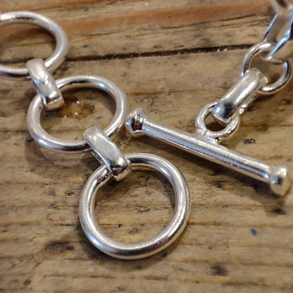 Bracciale argento 925 PIETRA DI LUNA cabouchon - LAILA