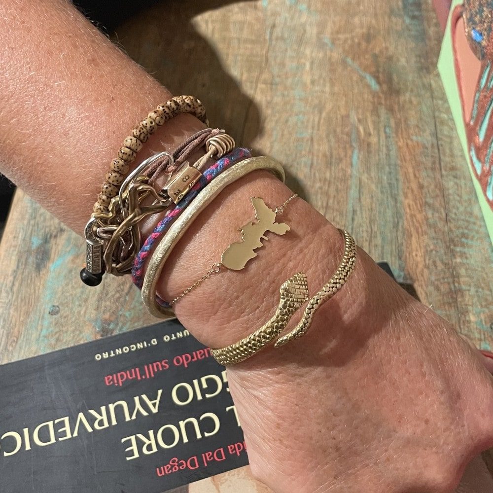 Bracciale in acciaio chirurgico 316 L - ELBA