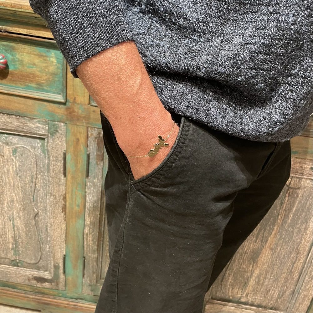 Bracciale in acciaio chirurgico 316 L - ELBA