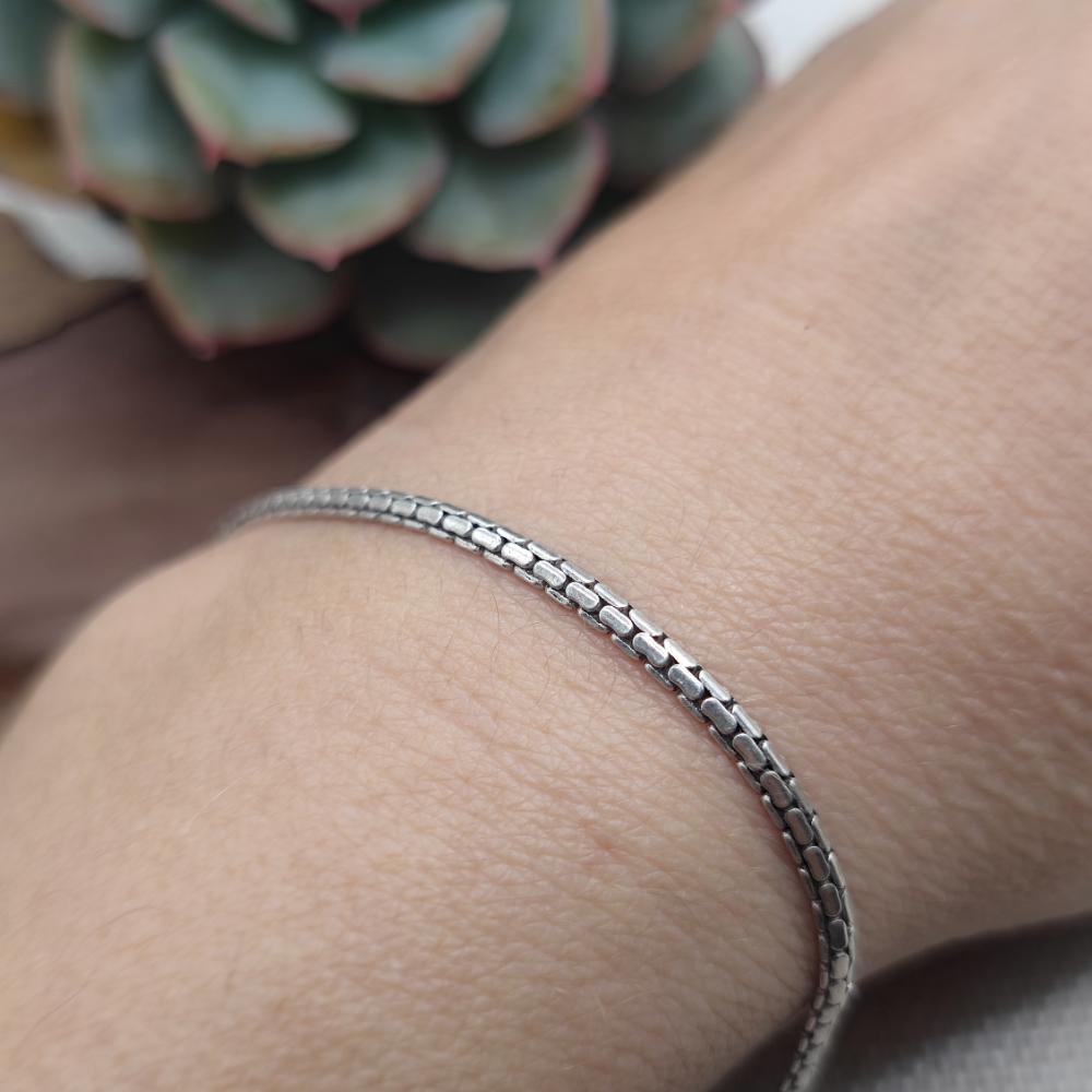 BRACCIALE etnico in argento 925 - MALKAJGIRI