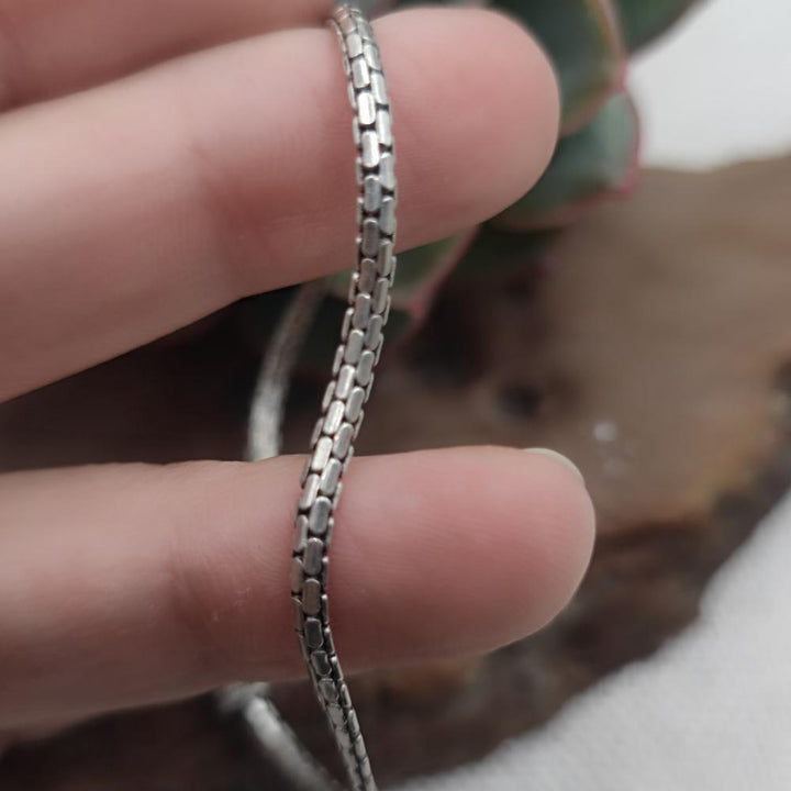 BRACCIALE etnico in argento 925 - MALKAJGIRI