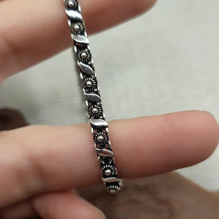 Bracciale etnico in argento 925 unisex - MARINE