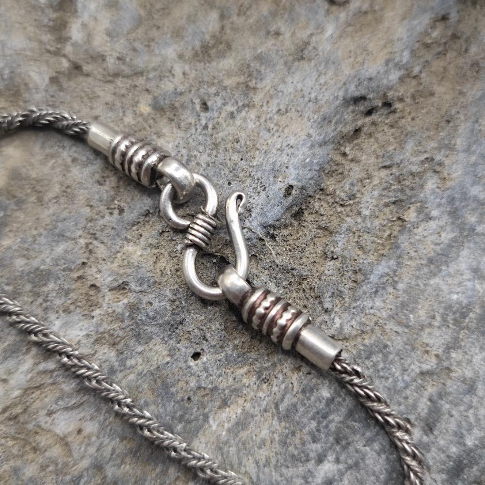 Bracciale etnico in argento 925 unisex - SHASTRI