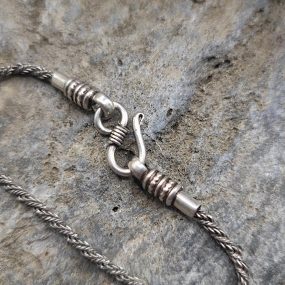 Bracciale etnico in argento 925 unisex - SHASTRI