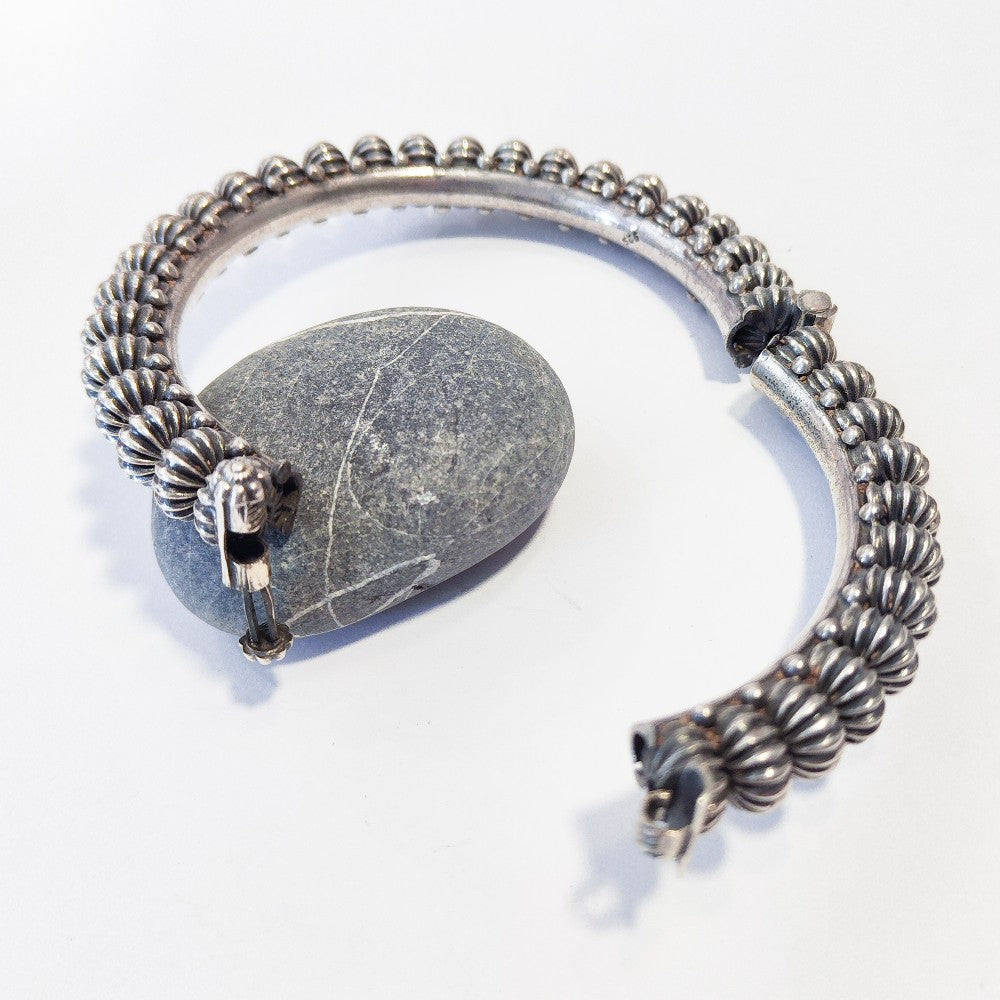 Bracciale etnico in argento 925 - MADRAS – immagine4