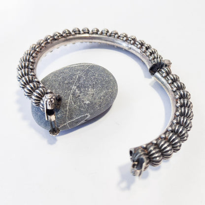 Bracciale etnico in argento 925 - MADRAS – immagine4
