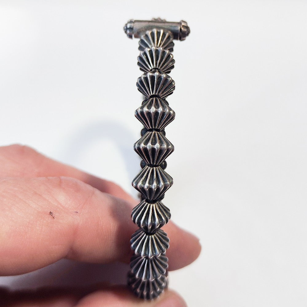 Bracciale etnico in argento 925 - VILAYAWADA – immagine5