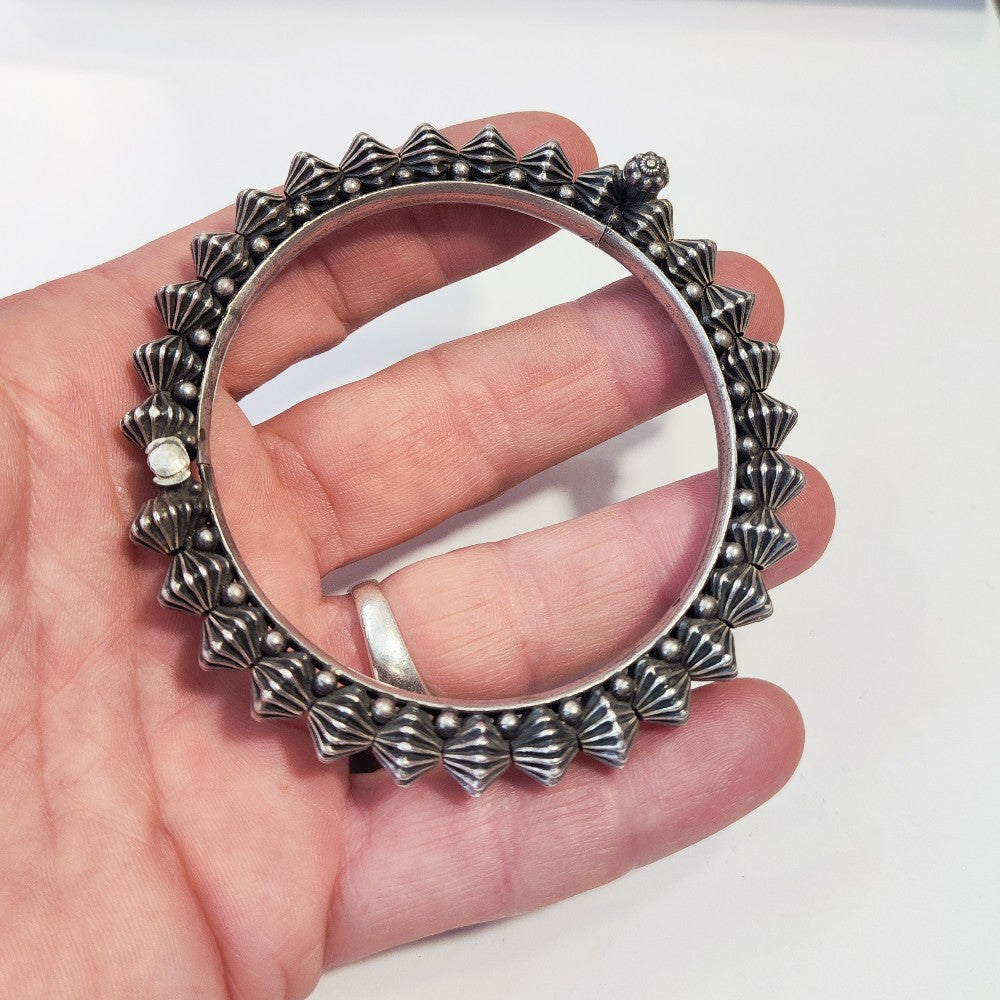 Bracciale etnico in argento 925 - VILAYAWADA – immagine2