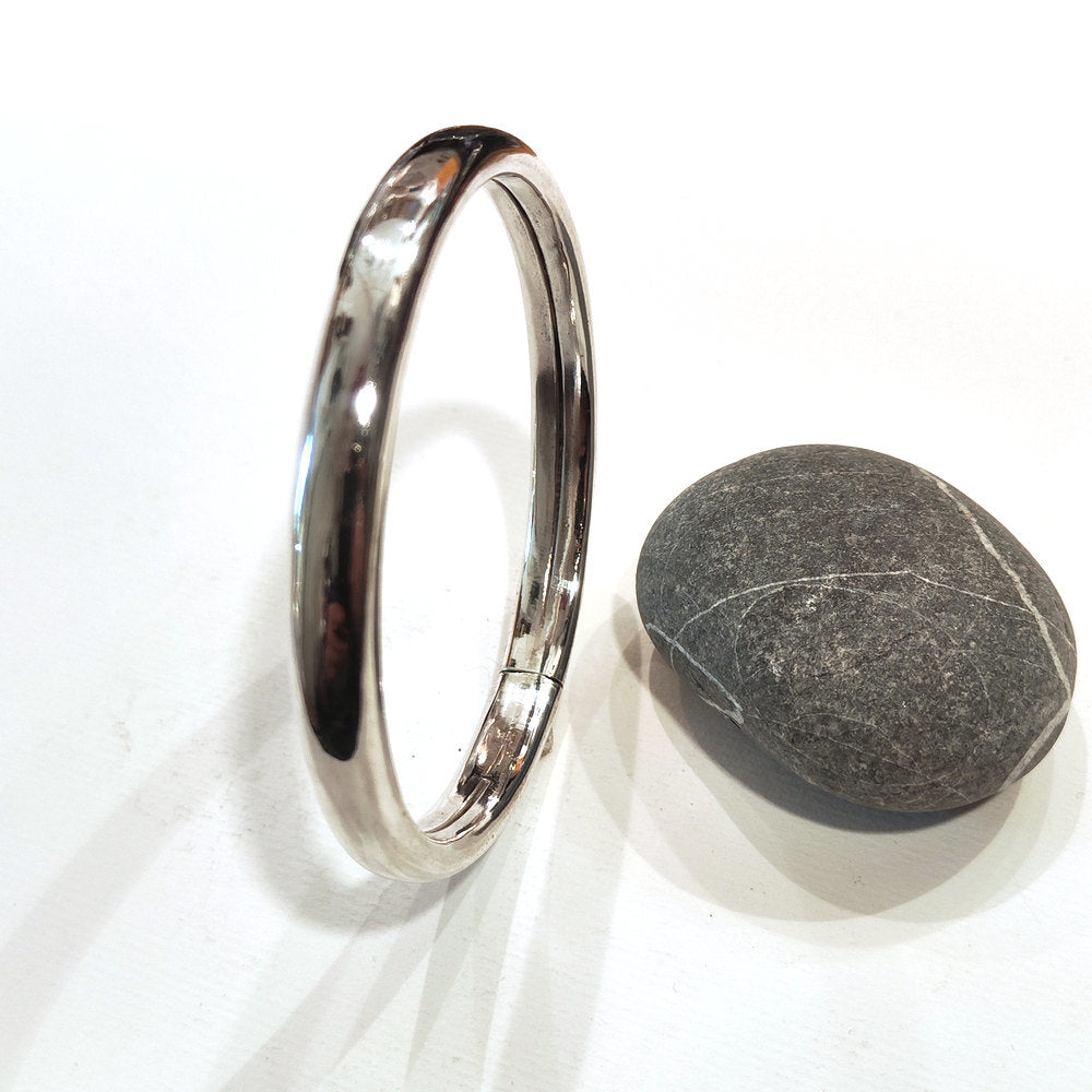 Bracciale Rigido in Argento 925 Naomi – Chiusura a Scomparsa