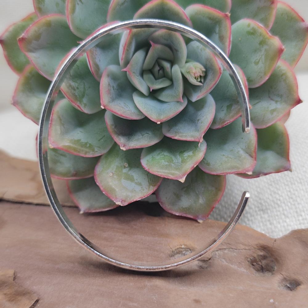 Bracciale rigido aperto in argento 925 - BENGALURU