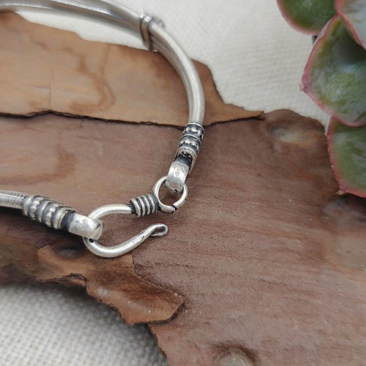 Bracciale etnico snake in argento 925 - LIRAH