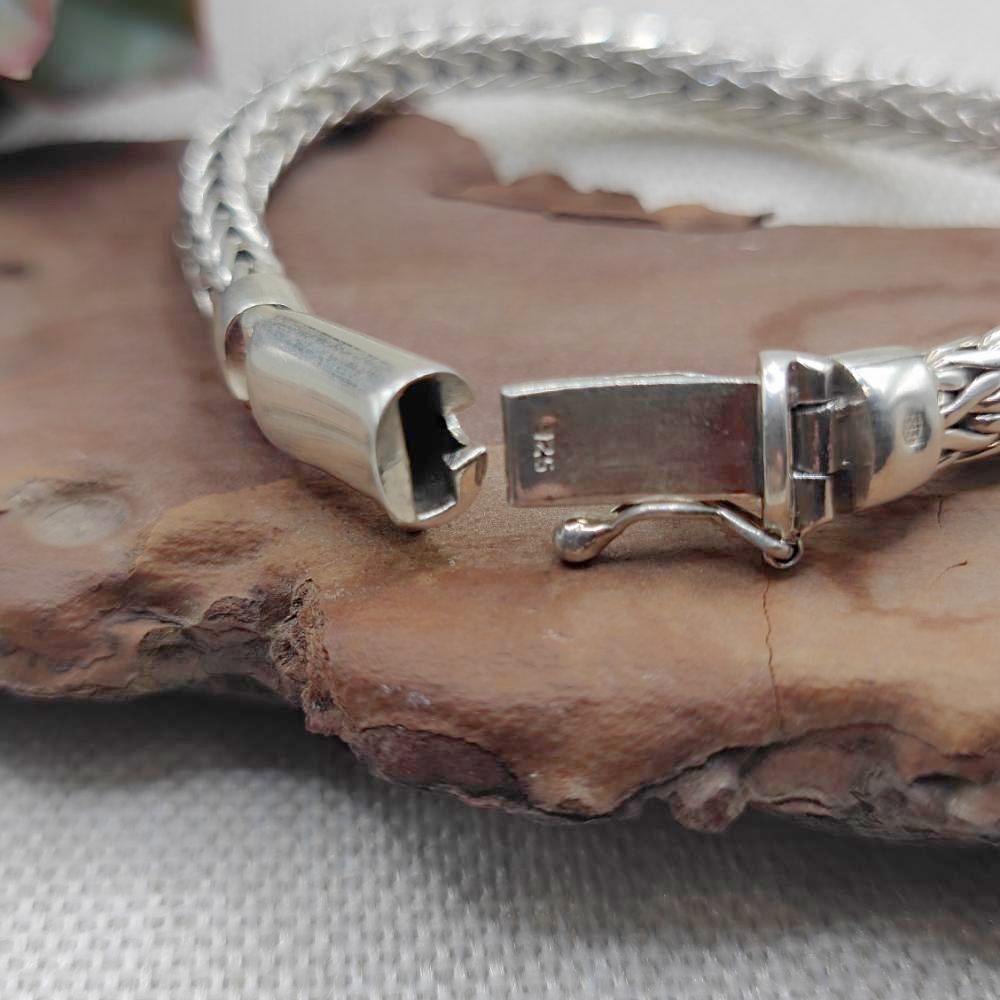 Bracciale snake in argento 925 unisex - SANSAD