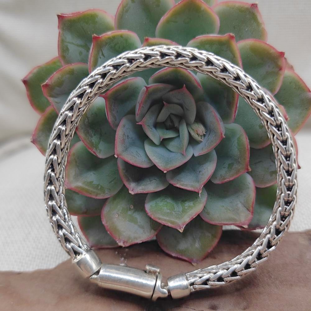Bracciale snake in argento 925 unisex - SANSAD