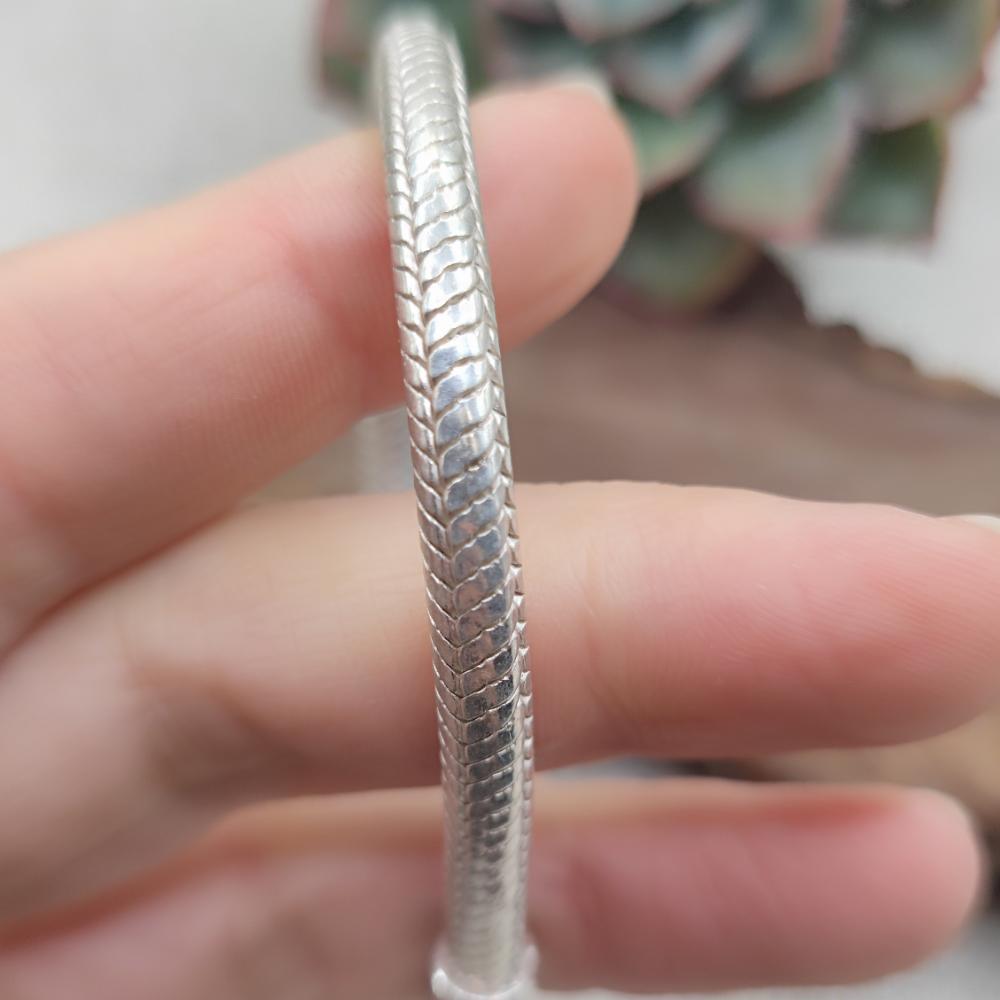 Bracciale Snake argento 925 tondo - TODAPAT