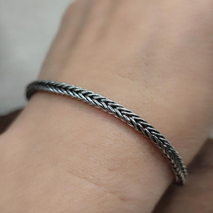 Bracciale snake in argento 925 unisex - MARG