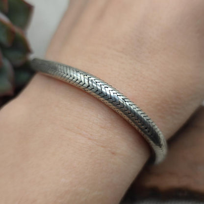 Bracciale tradizionale Snake argento 925 - RAMGRAM