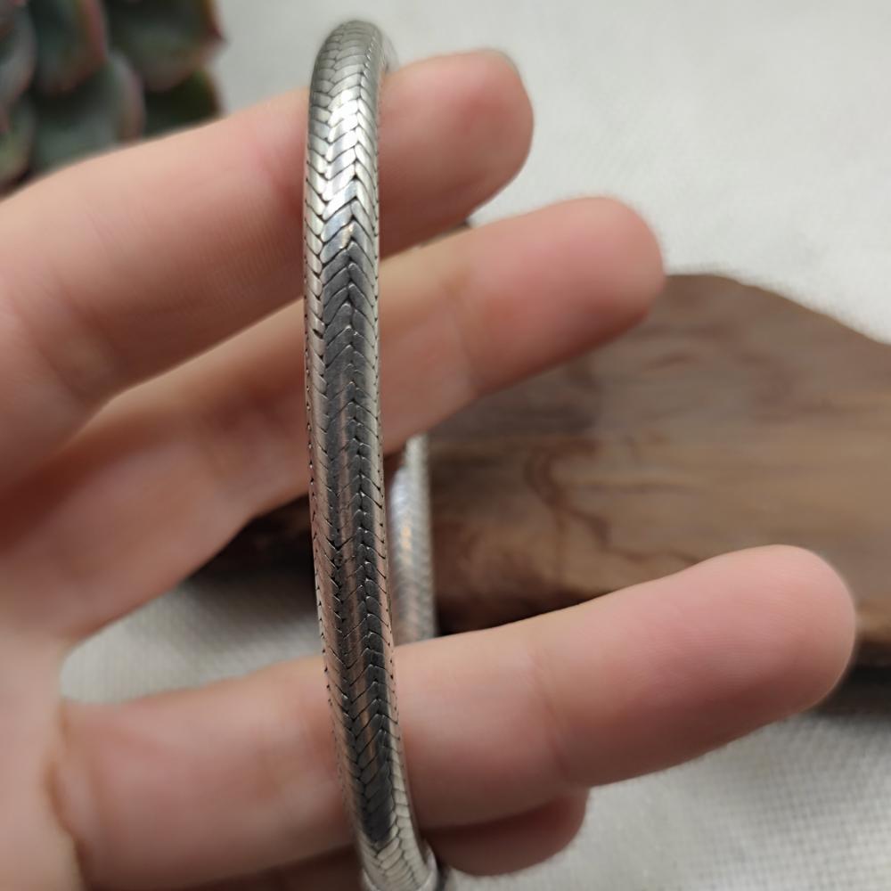 Bracciale tradizionale Snake argento 925 - RAMGRAM