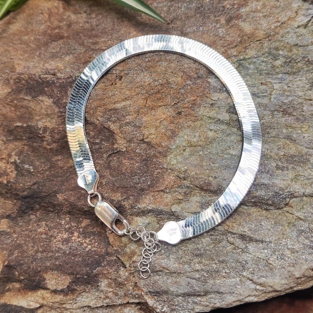 Bracciale a metà con anelli Argento 925 - S.L