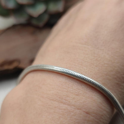 Bracciale argento 925 Snake argento - AURANGABAD
