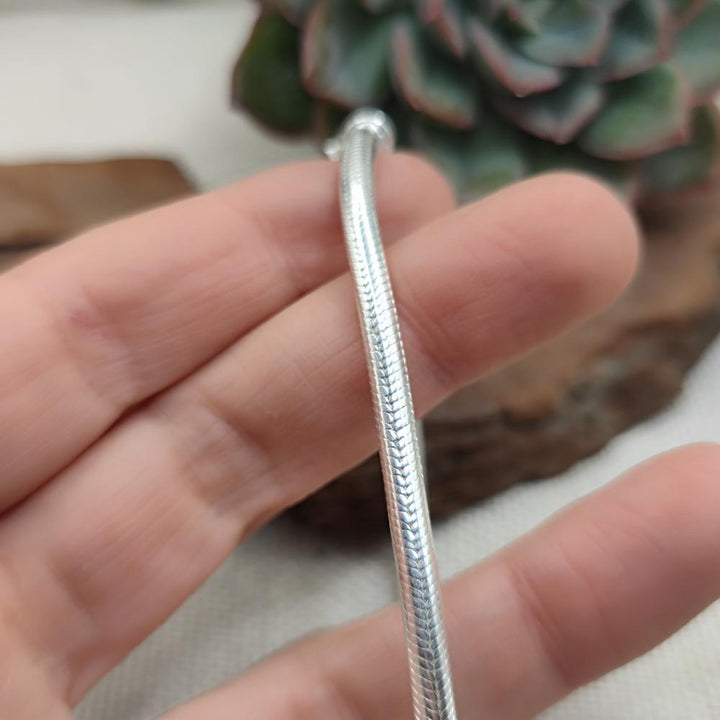 Bracciale argento 925 Snake argento - AURANGABAD