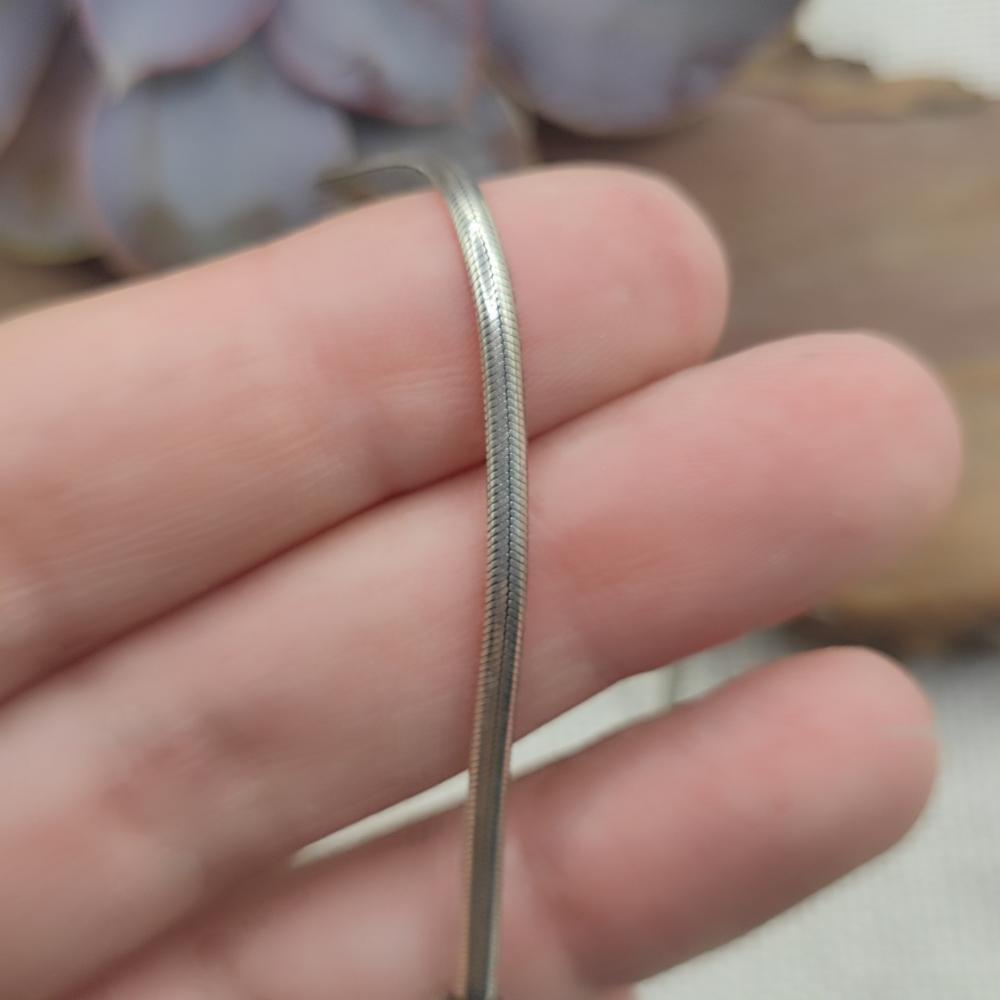 Cavigliera etnica snake in argento 925 - BOINCHI