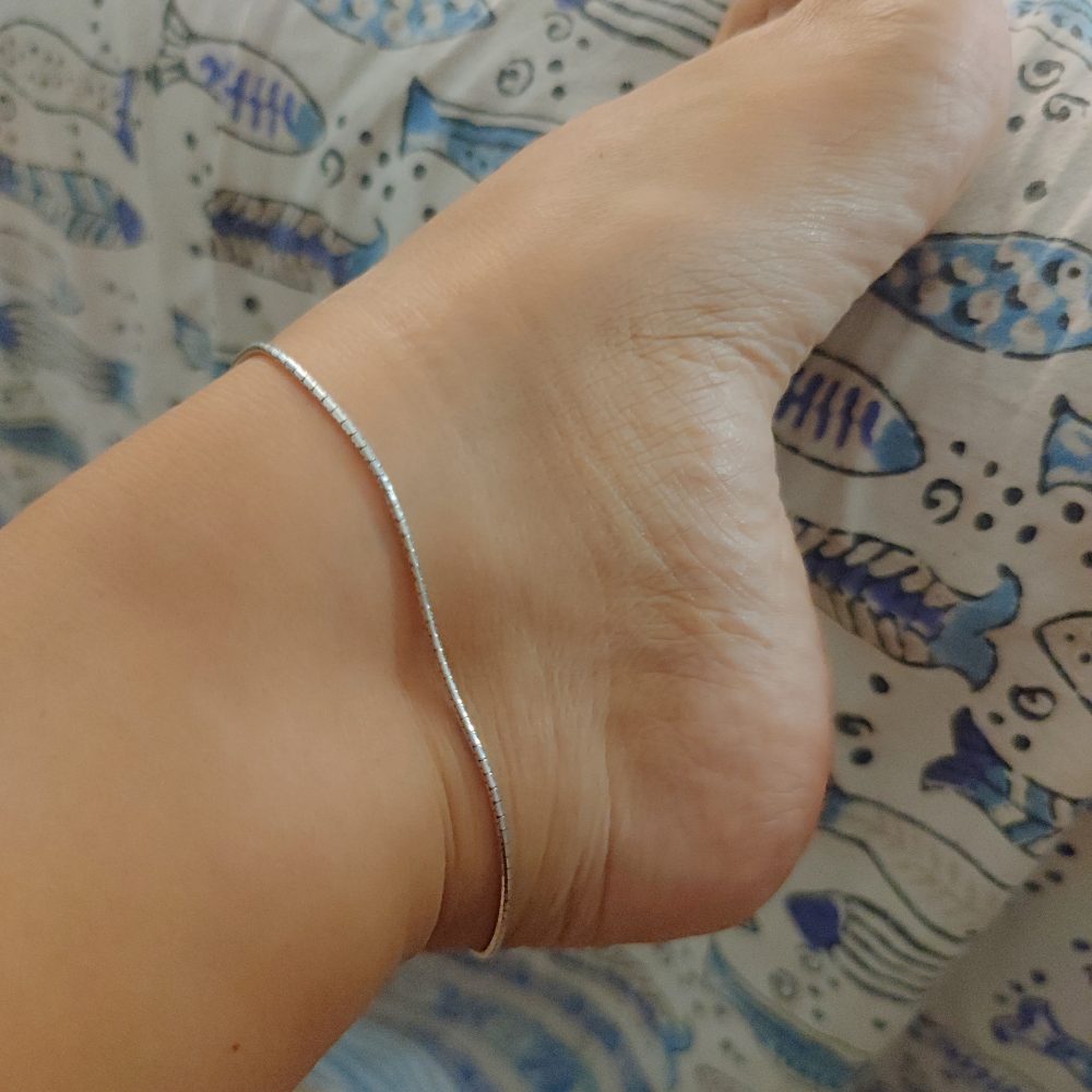 Cavigliera etnica in argento 925 - OLMARA