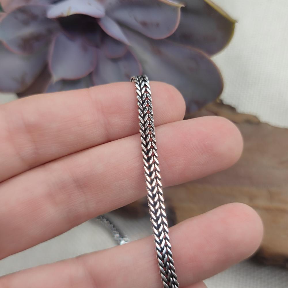 Cavigliera etnica in argento 925 - KAINFULIA