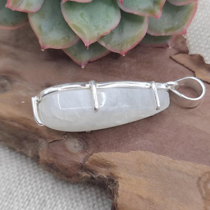 Ciondolo a goccia in argento 925 pietra di luna - SERILINGA