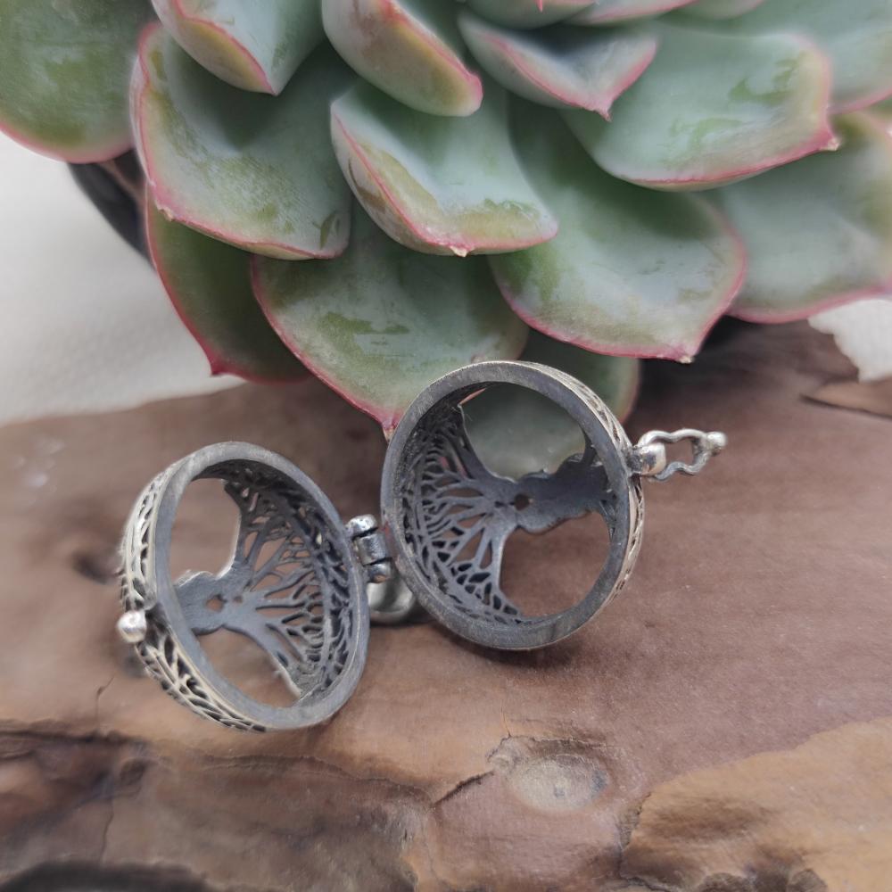 Ciondolo apribile albero della vita argento 925 - SOMPETA