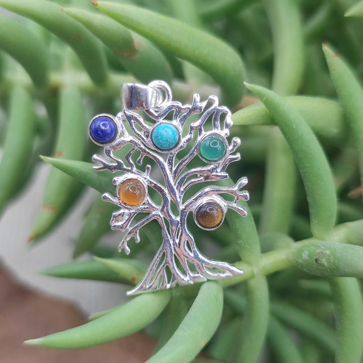 Ciondolo albero della vita in argento 925 - TILUAG