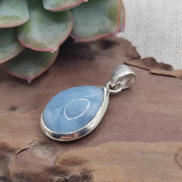 Ciondolo in argento 925 acquamarina - SRISAIL