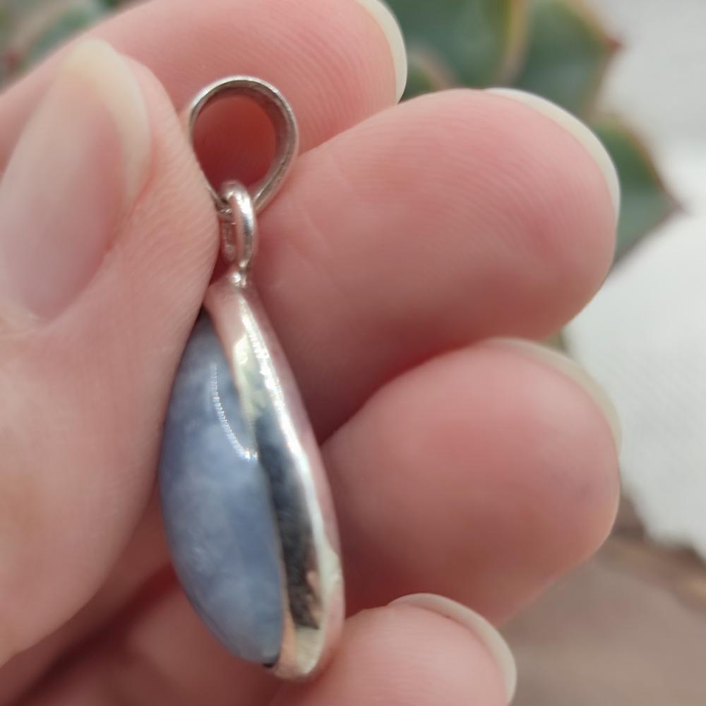 Ciondolo in argento 925 acquamarina - SRISAIL