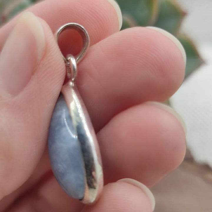 Ciondolo in argento 925 acquamarina - SRISAIL