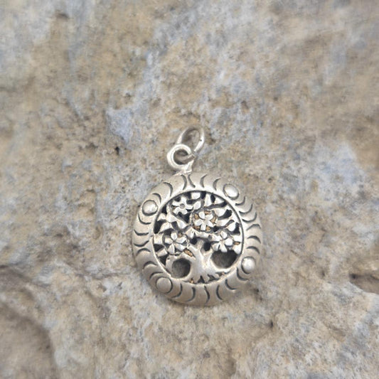 Ciondolo in argento 925 Albero della vita - BAKHT