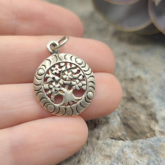Ciondolo in argento 925 Albero della vita - BAKHT