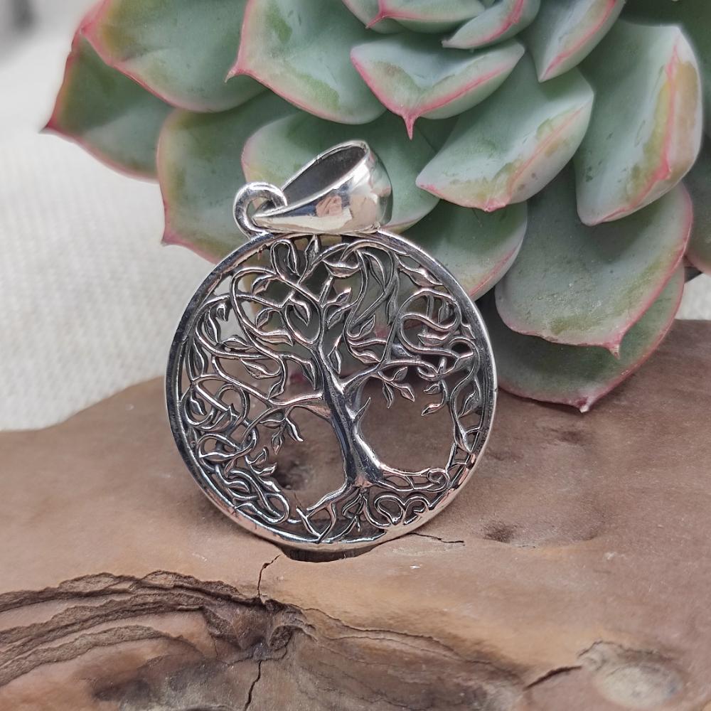 Ciondolo in argento 925 albero della vita - RAMAPURAM