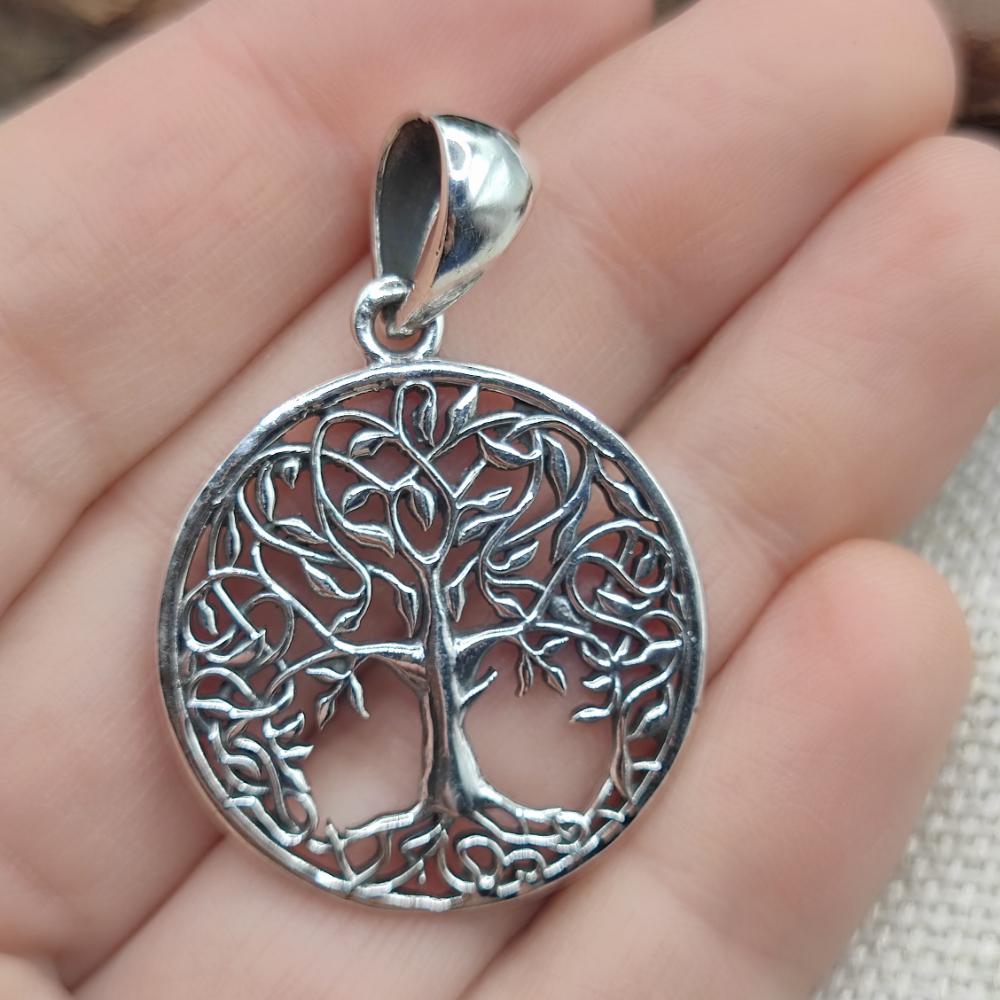 Ciondolo in argento 925 albero della vita - RAMAPURAM