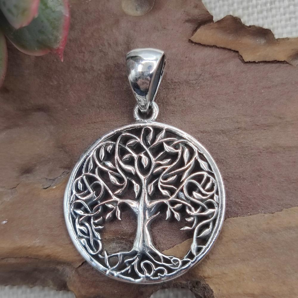 Ciondolo in argento 925 albero della vita - RAMAPURAM