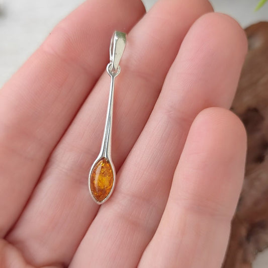 Ciondolo in argento 925 con pietra - RAYPUR